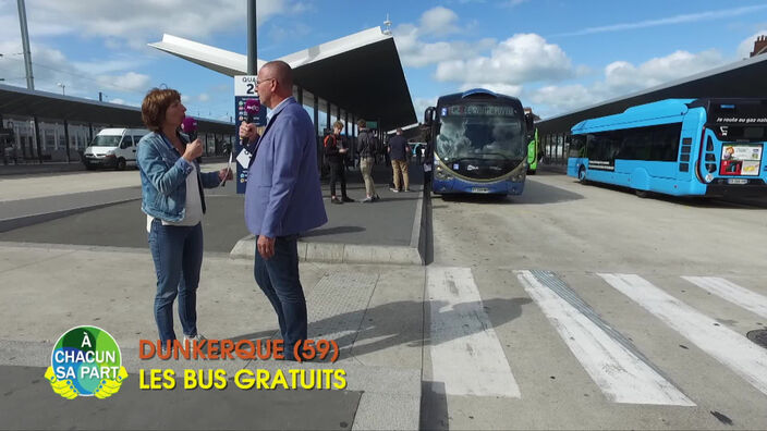 Les bus gratuits à Dunkerque