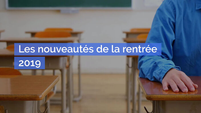 C'est la rentrée ! Primaire, collège, lycée… découvrez les nouveautés 2019