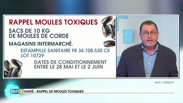 Rappel de moules Carrefour et Intermarché contaminées par des toxines paralysantes