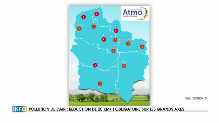 Pollution de l’Air : Réduction de 20km/h obligatoire sur les grands axes