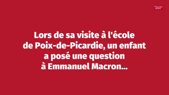 Un enfant demande à Emmanuel Macron : "Comment ça va depuis la claque ?"