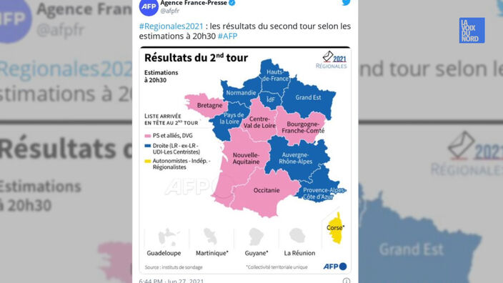 Régionales 2021: une abstention record, aucune région pour le RN, le bilan des partis