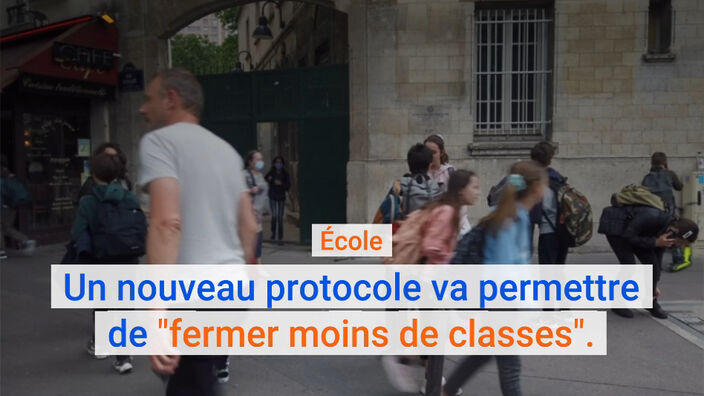 École : Un nouveau protocole va permettre de "fermer moins de classes"