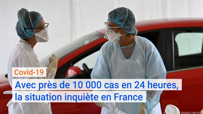 Covid-19 : Près de 10 000 cas en 24 heures, un conseil de défense se réunit pour prendre des mesures