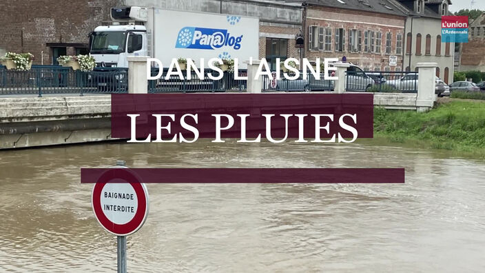 inondations dans le Laonnois