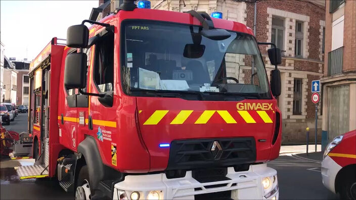 Arras: incendie dans une habitation rue des Trois-Pommettes