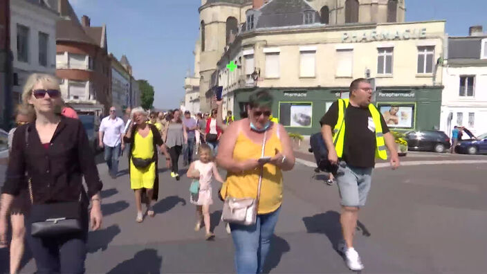 Manifestation à Cambrai contre le pass sanitaire !