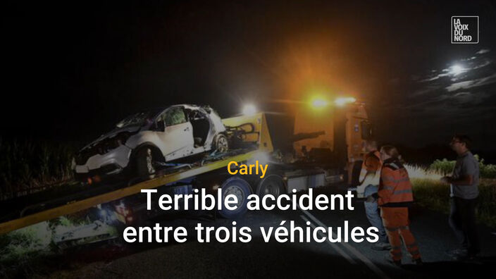 CARLY - Terrible accident entre trois voitures