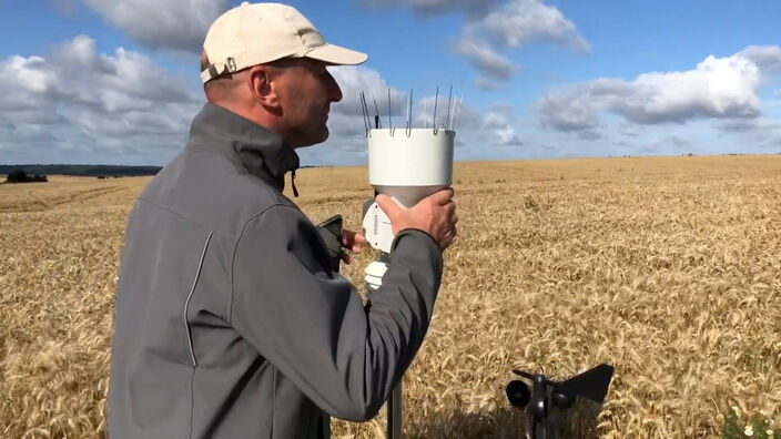 Agriculture connectée dans l'Aisne