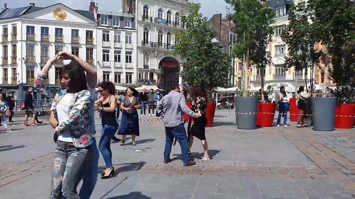 Lille : La Grand-Place danse encore le dimanche