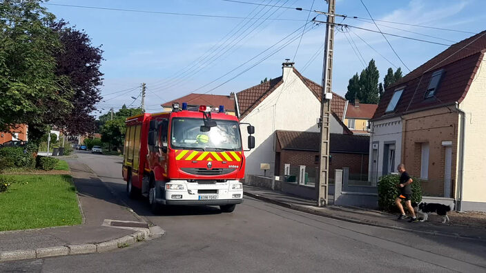 Isbergues : un homme décède lors d'un feu d'habitation