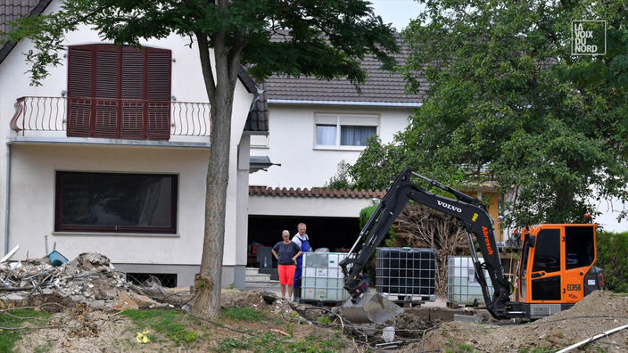 Inondations un mois après : à quoi ressemblent les zones sinistrées d'Allemagne