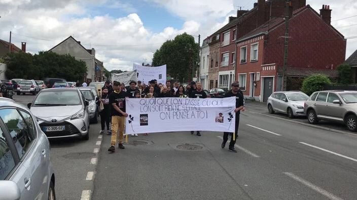 A Quiévrechain, la marche blanche pour Geoffrey réunit 350 personnes