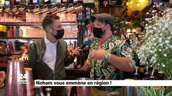 Noham nous emmène à Saint-Quentin et nous prépare deux cocktails