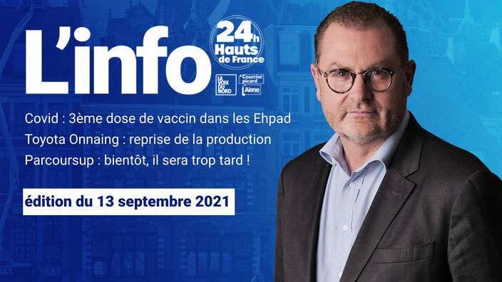 Le JT des Hauts-de-France du 13 septembre 2021