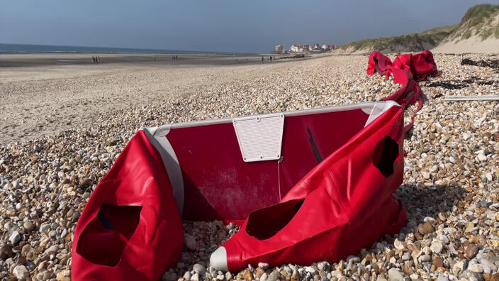 Wimereux : secteur de départ pour les traversées de migrants 