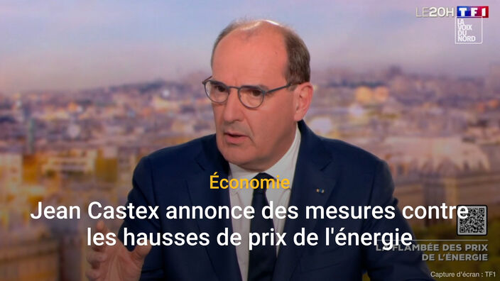 Jean Castex annonce des mesures contre la hausse du prix de l'électricité et du gaz