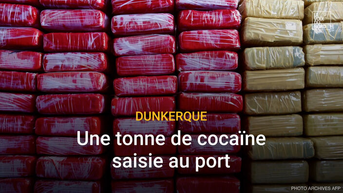 Une tonne de cocaïne trouvée dans un cargo dérouté vers le port de Dunkerque