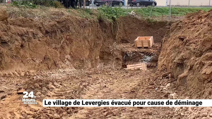 Le village de Levergies évacué pour cause de déminage