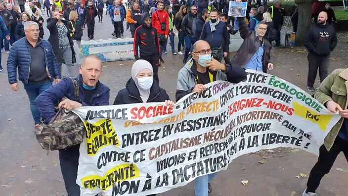 Manifestation anti tout à Lille