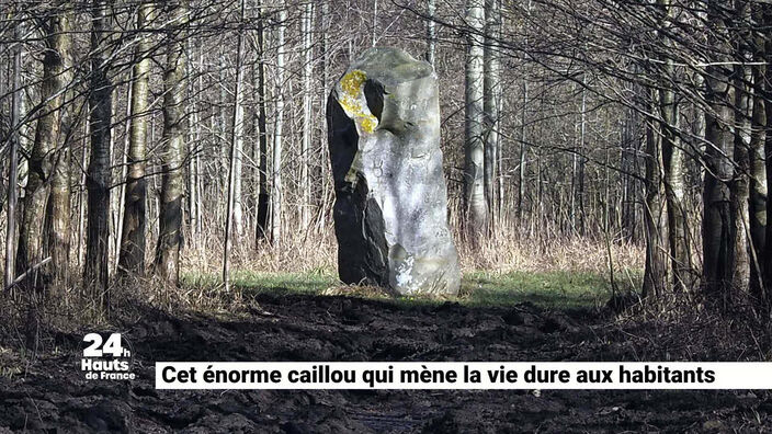 Féchain : cet énorme caillou qui mène la vie dure aux habitants