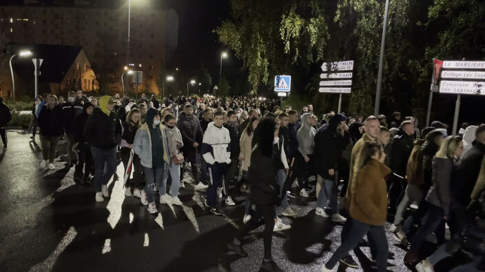 Fourmies: plus de 300 personnes rendent hommage à Mattéo