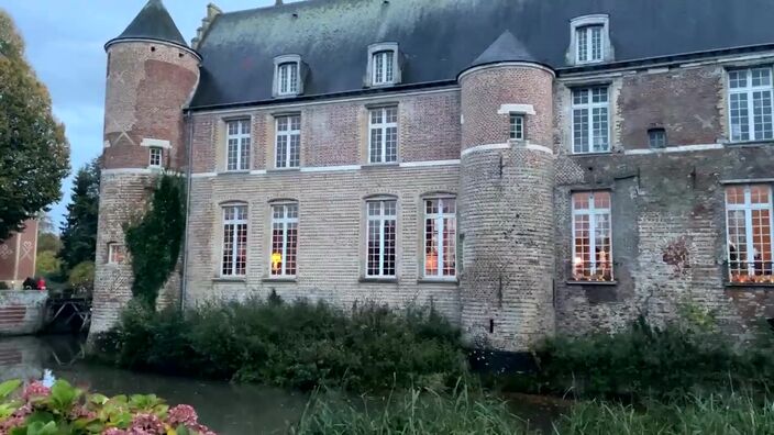 Le château d'Essquelbecq plongé dans l'ambiance d'Halloween pour sa première Pompoen feest