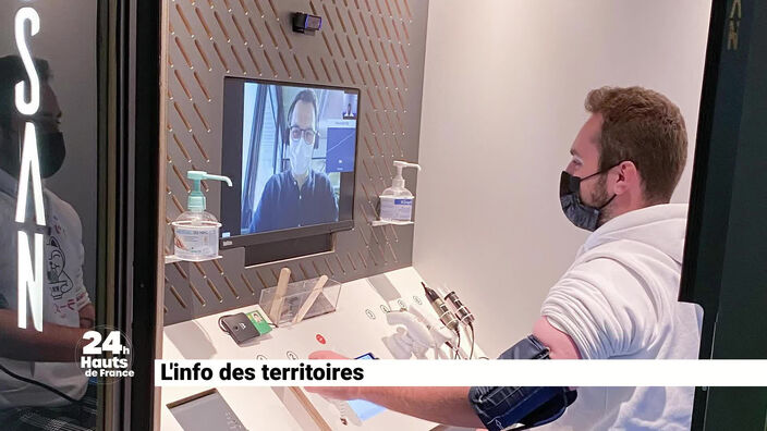 L'info des territoires : une cabine de télémédecine