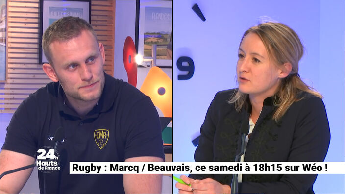 Rugby : Le derby des Hauts-de-France Marcq Vs Beauvais, samedi à 18h15 sur Wéo