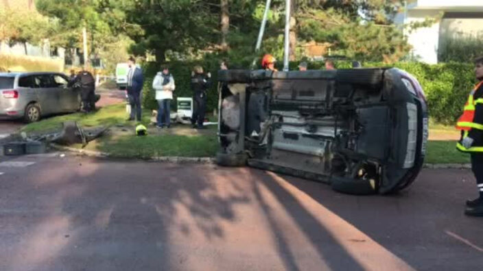 Un blessé dans une collision entre deux voitures au Touquet