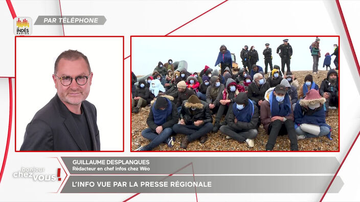 Situation à Calais : l'analyse de Guillaume Desplanques sur Public Sénat