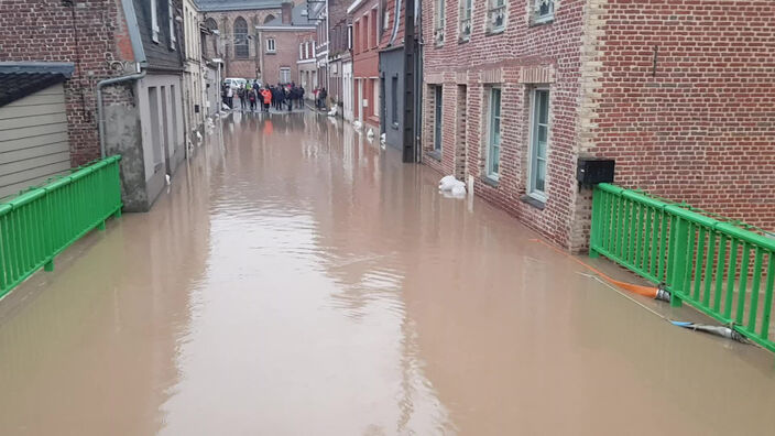 Des inondations à Esquelbecq