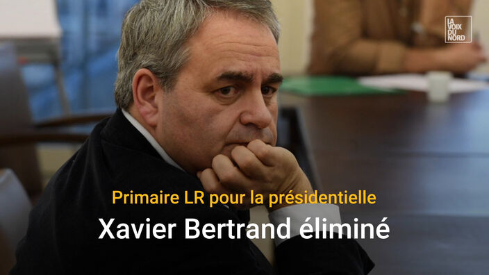 Primaire LR pour la présidentielle: Xavier Bertrand éliminé