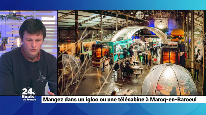 Mangez dans un igloo à Marcq-en-Baroeul !