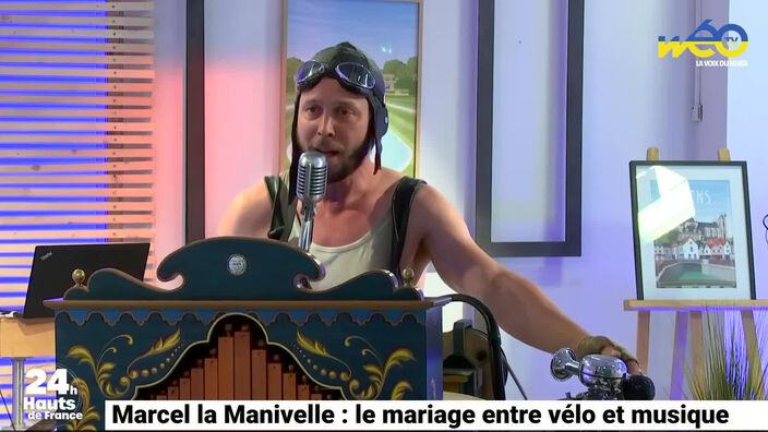 Marcel la Manivelle : le mariage entre vélo et musique