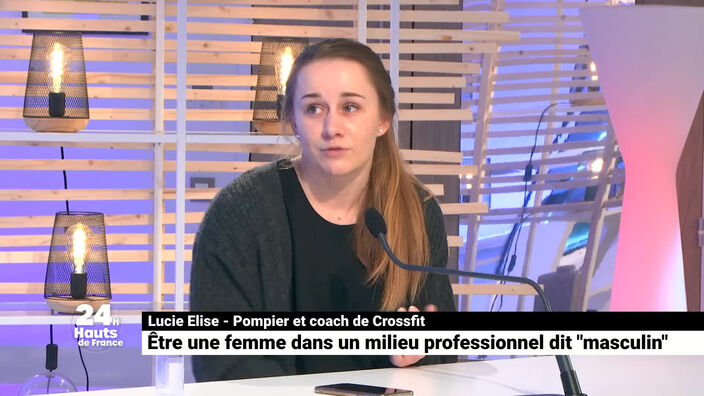 Lucie, coach de crossfit et pompier