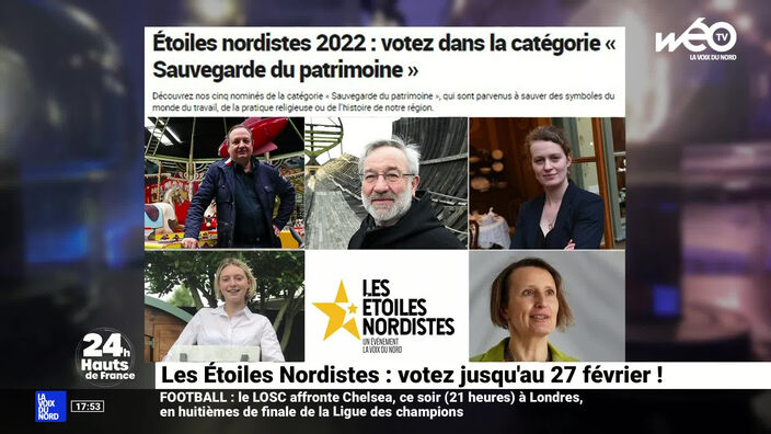 Les Etoiles Nordistes : votez jusqu’au 27 juin !