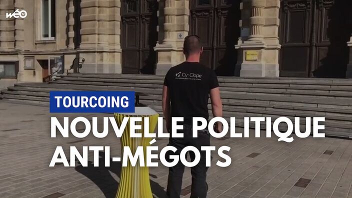 Tourcoing va installer une centaine de collecteurs de mégots dans la ville