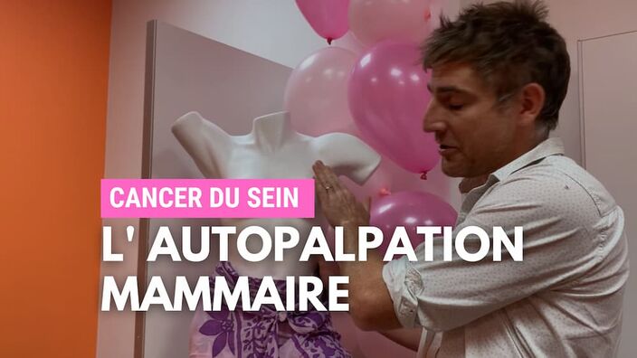 Dépistage du cancer du sein, guide de l'autopalpation