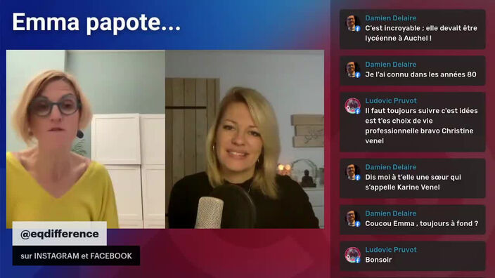 Emma papote avec Christine VENEL, orthophoniste