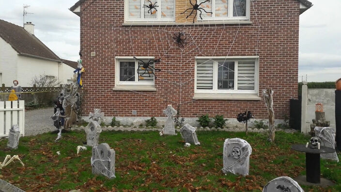 Renescure : pour Halloween, ils transforment leur maison en "maison de l'horreur"