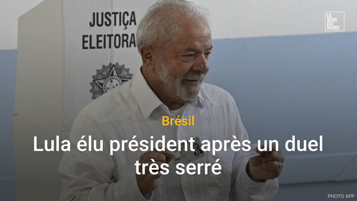 Présidentielle au Brésil : élu, Lula prône « la paix et l’union » 