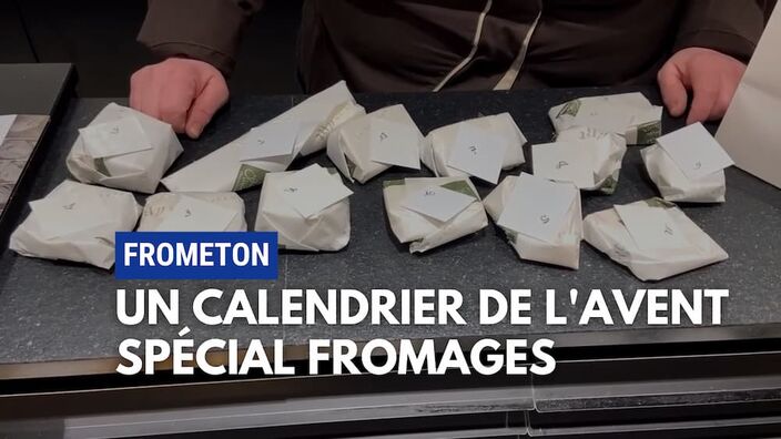 Une fromagerie lance un calendrier de l’Avent spécial fromage