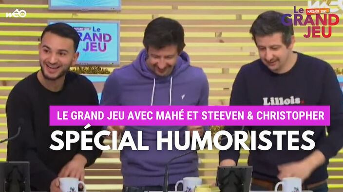 Le Grand Jeu avec Mahé et Steeven & Christopher : manche 1