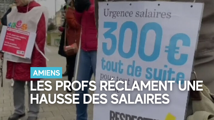 Académie d’Amiens : les profs devant le rectorat