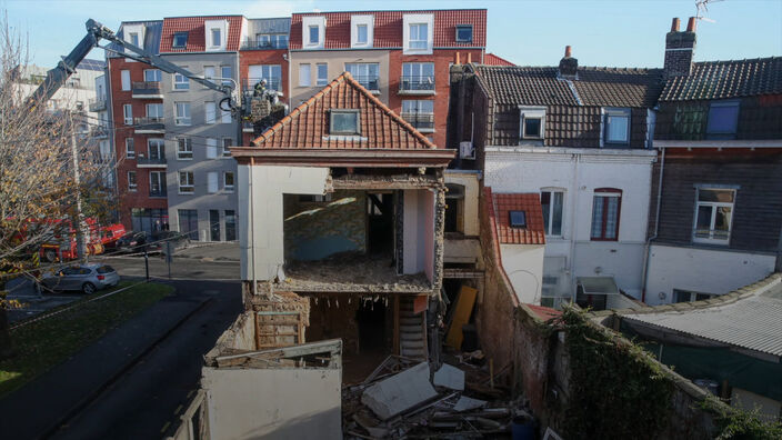 Saint-André: une maison considérée dangereuse démolie aux frais des propriétaires