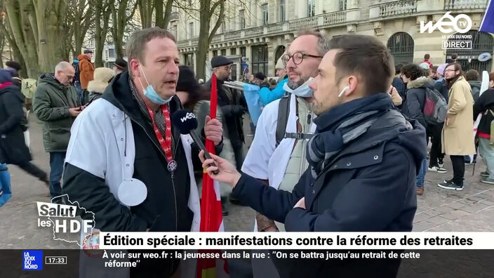 En direct de la fin de la manifestation à Lille