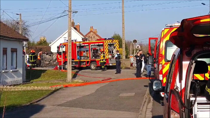 Une voiture percutée par un train à Isbergues :  un homme tué, son petit-fils incarcéré