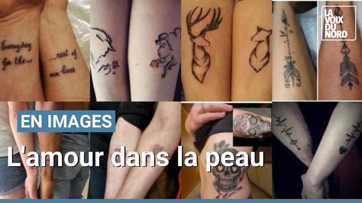 Album photo Saint-Valentin : amour et tatouages 