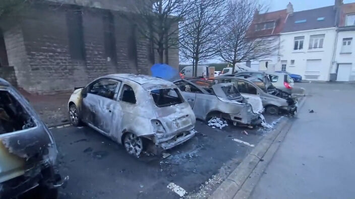 Boulogne : une série de voitures détruites dans un incendie cette nuit